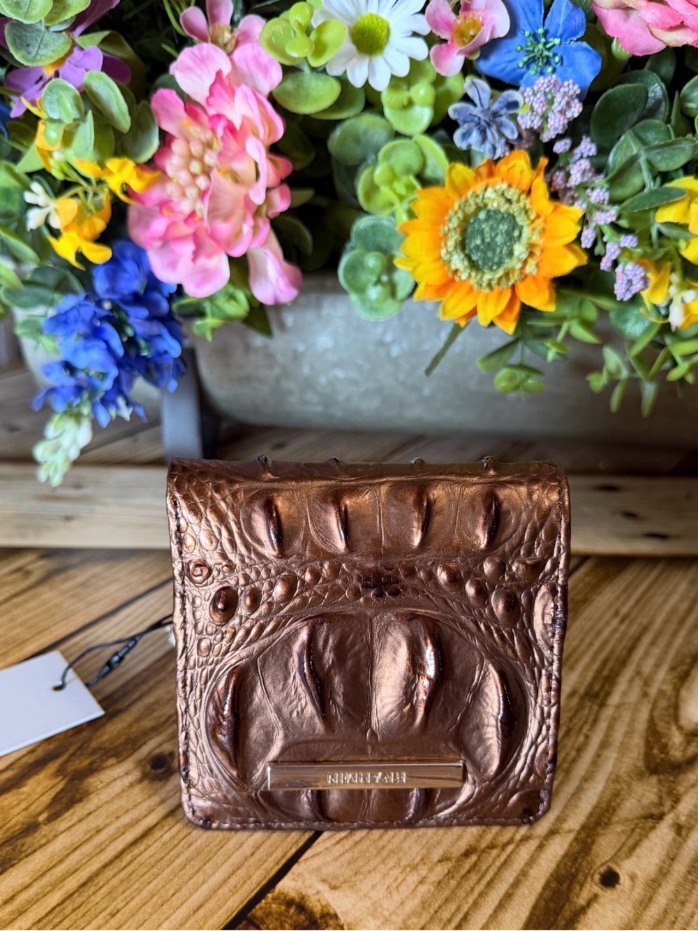 NWT Brahmin Jane Ganache Wallet Beautiful! FIRM $